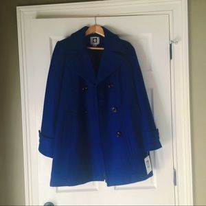 Anne Klein Blue Peacoat